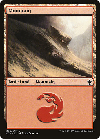 Mountain (#260) [Dragons of Tarkir] (DTK 260)