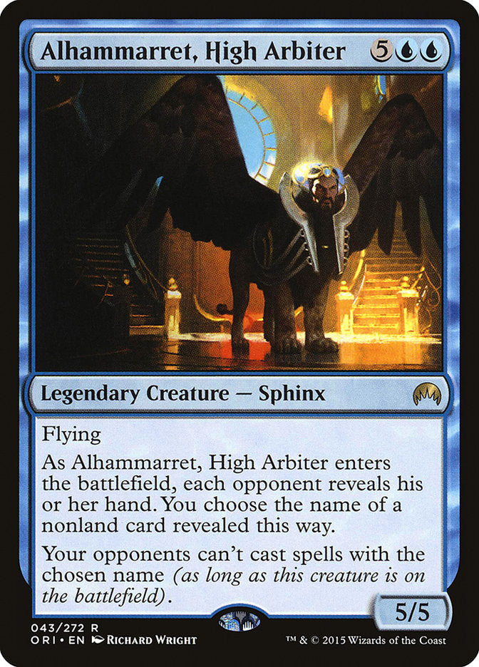 Alhammarret, High Arbiter [Magic Origins] (ORI 43)