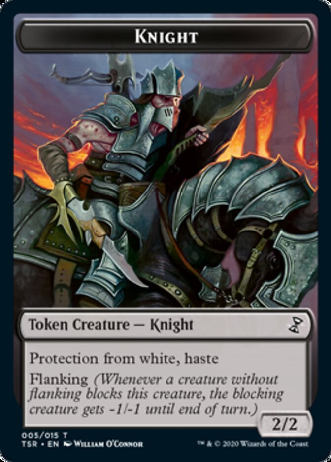 Knight Token [Time Spiral Remastered Tokens] (TTSR 5)
