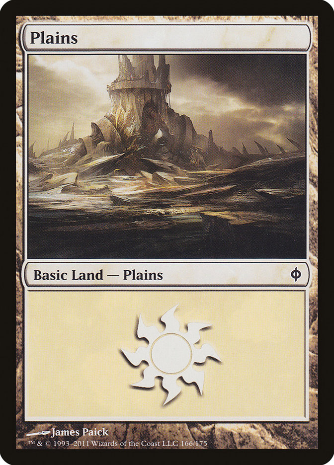 Plains (#166) [New Phyrexia] (NPH 166)