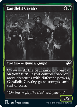 Candlelit Cavalry [Innistrad: Double Feature] (DBL 175)