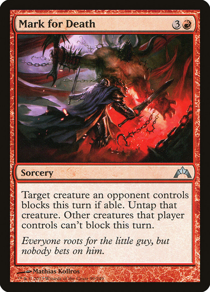Mark for Death [Gatecrash] (GTC 99)