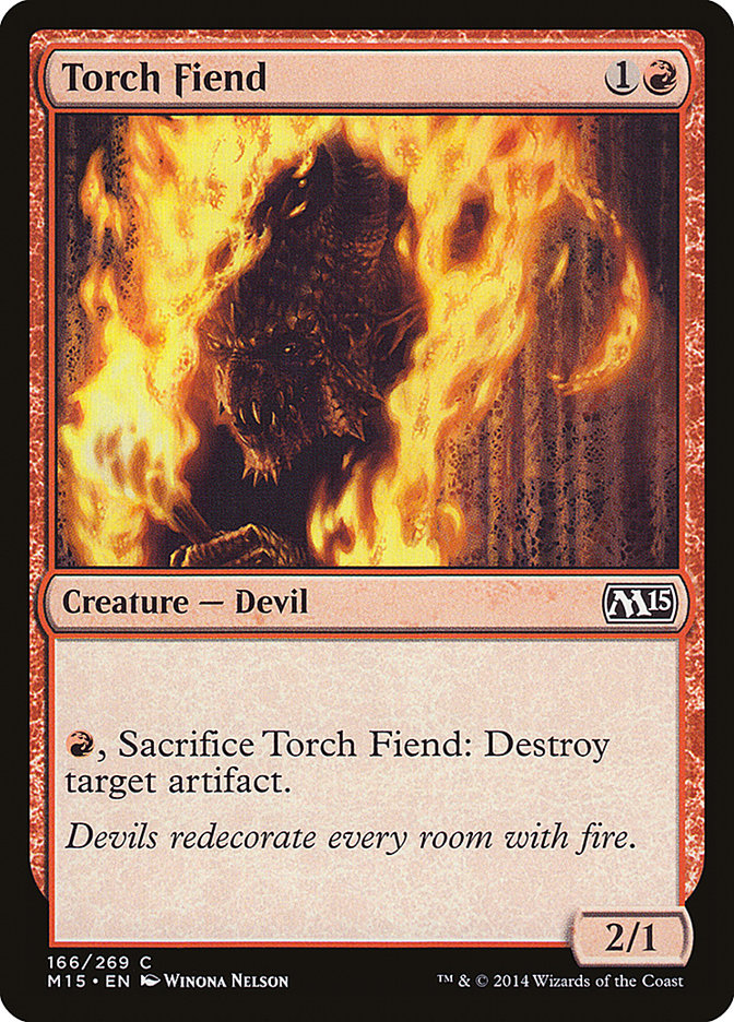Torch Fiend [Magic 2015] (M15 166)