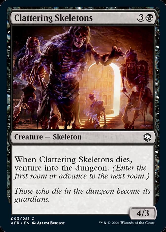 Clattering Skeletons [Dungeons & Dragons: Adventures in the Forgotten Realms] (AFR 93)