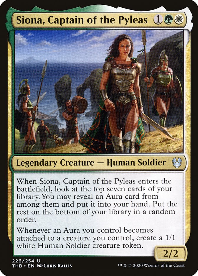 Siona, Captain of the Pyleas [Theros Beyond Death] (THB 226)