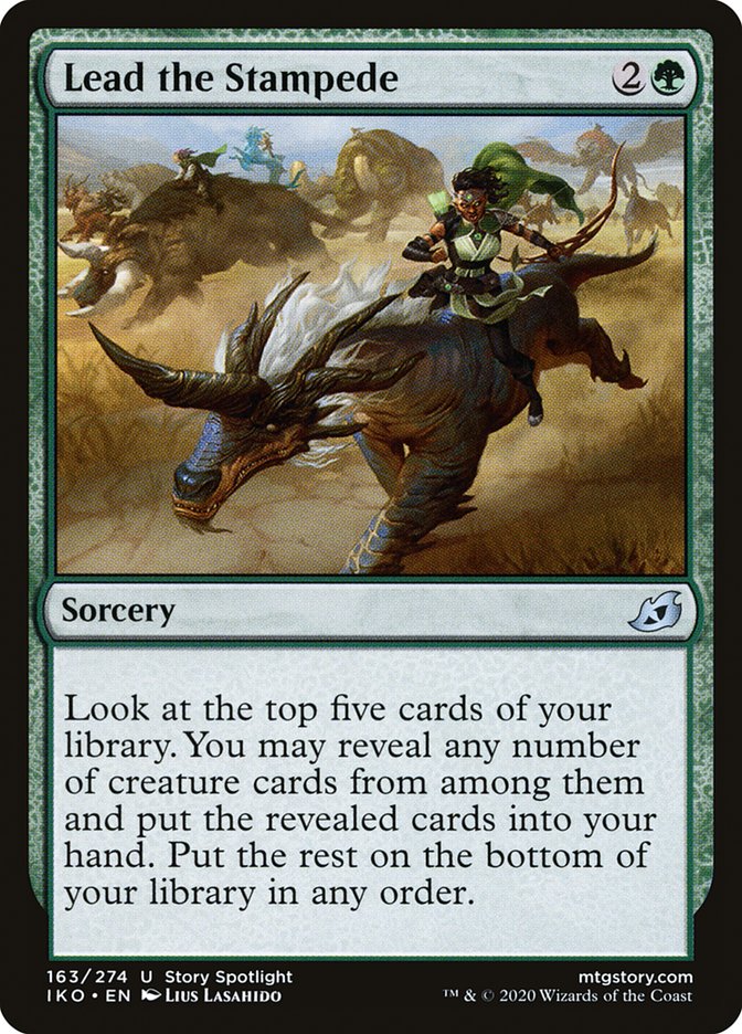 Lead the Stampede [Ikoria: Lair of Behemoths] (IKO 163)