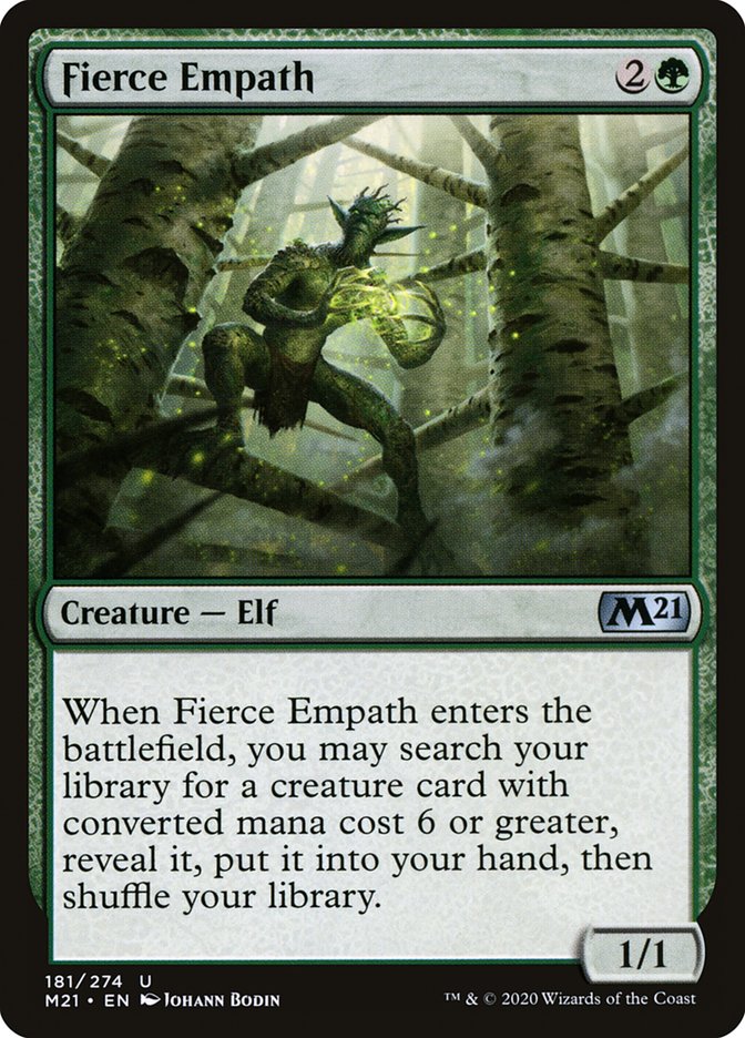 Fierce Empath [Core Set 2021] (M21 181)