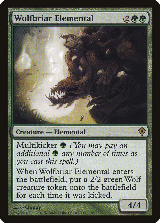 Wolfbriar Elemental [Worldwake] (WWK 118)
