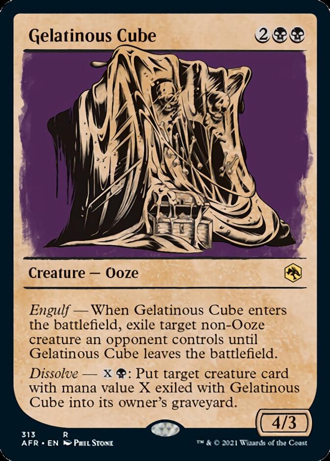 Gelatinous Cube (Showcase) [Dungeons & Dragons: Adventures in the Forgotten Realms] (AFR 313)