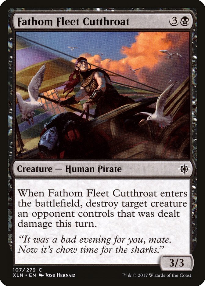 Fathom Fleet Cutthroat [Ixalan] (XLN 107)