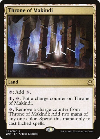 Throne of Makindi [Zendikar Rising] (ZNR 265)