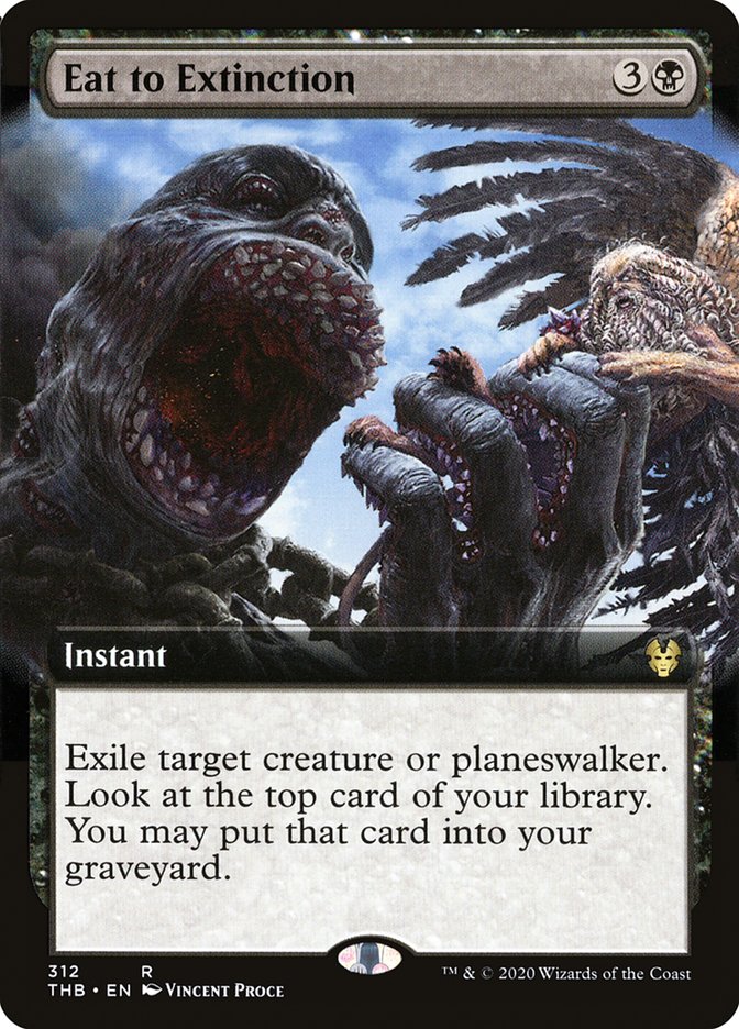 Eat to Extinction (Extended Art) [Theros Beyond Death] (THB 312)