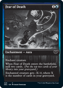 Fear of Death [Innistrad: Double Feature] (DBL 326)