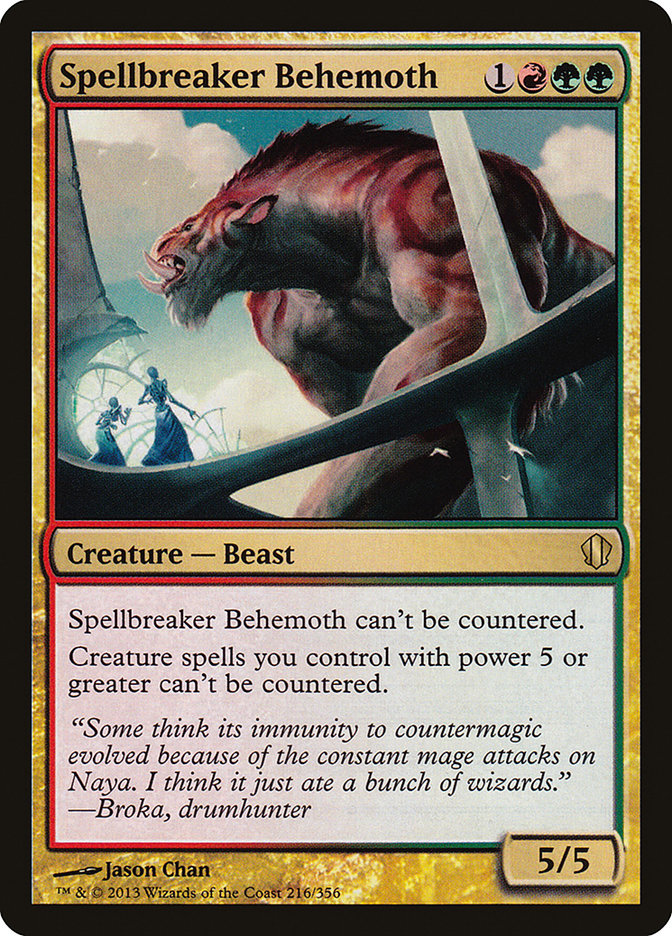 Spellbreaker Behemoth [Commander 2013] (C13 216)