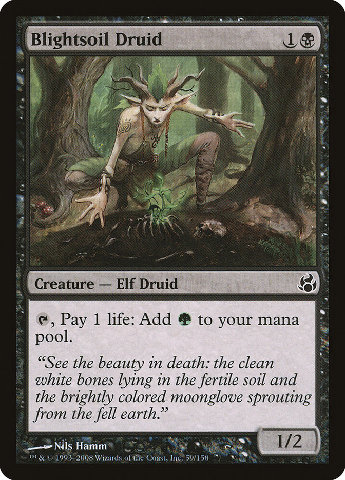 Blightsoil Druid [Morningtide] (MOR 59)