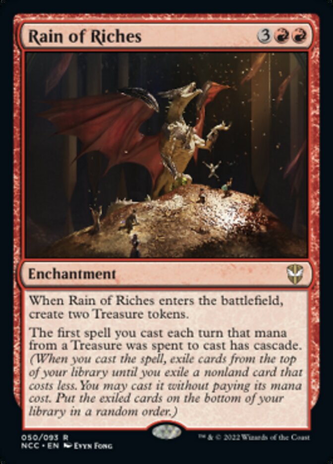 Rain of Riches [Streets of New Capenna Commander] (NCC 50)