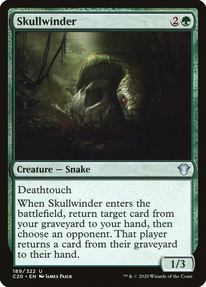 Skullwinder [Commander 2020] (C20 189)