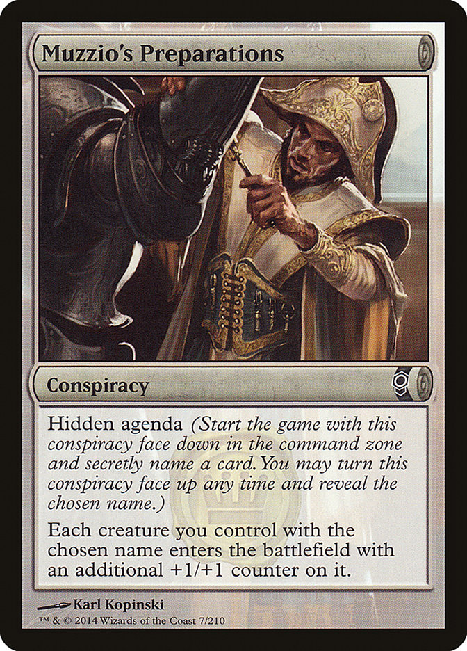 Muzzio's Preparations [Conspiracy] (CNS 7)