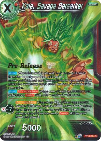 Kale, Savage Berserker [BT11-004]