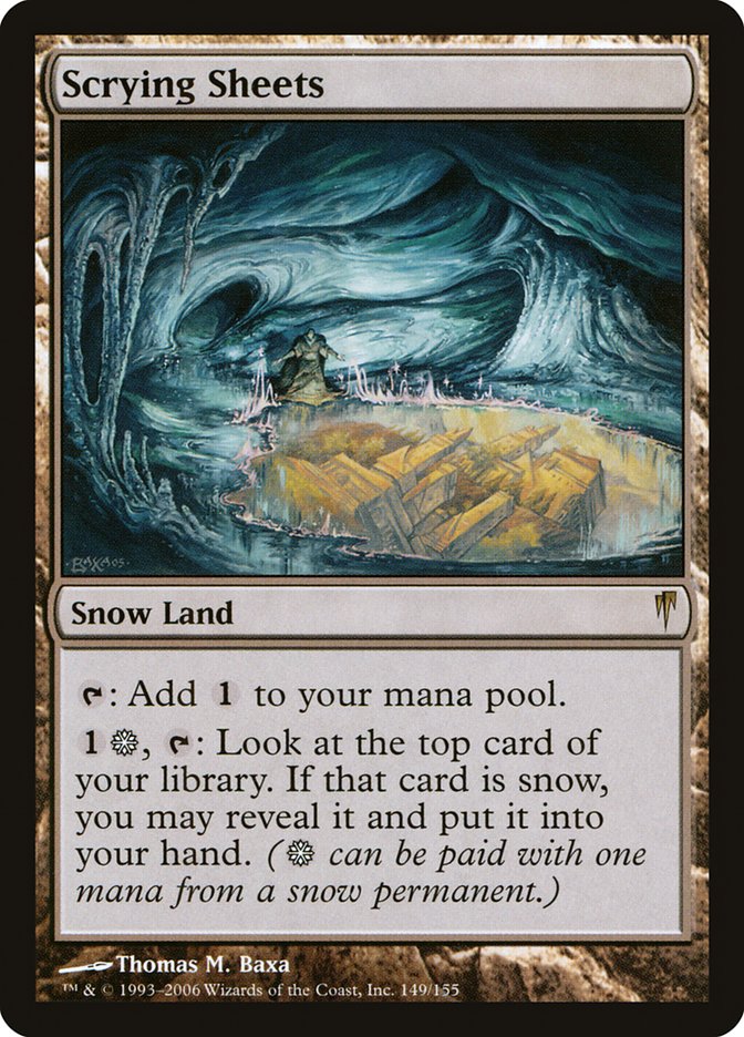 Scrying Sheets [Coldsnap] (CSP 149)