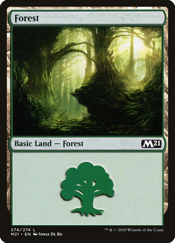 Forest (#274) [Core Set 2021] (M21 274)