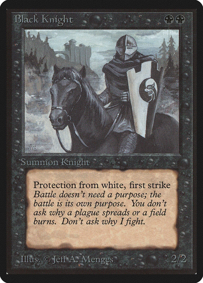 Black Knight [Limited Edition Beta] (LEB 95)