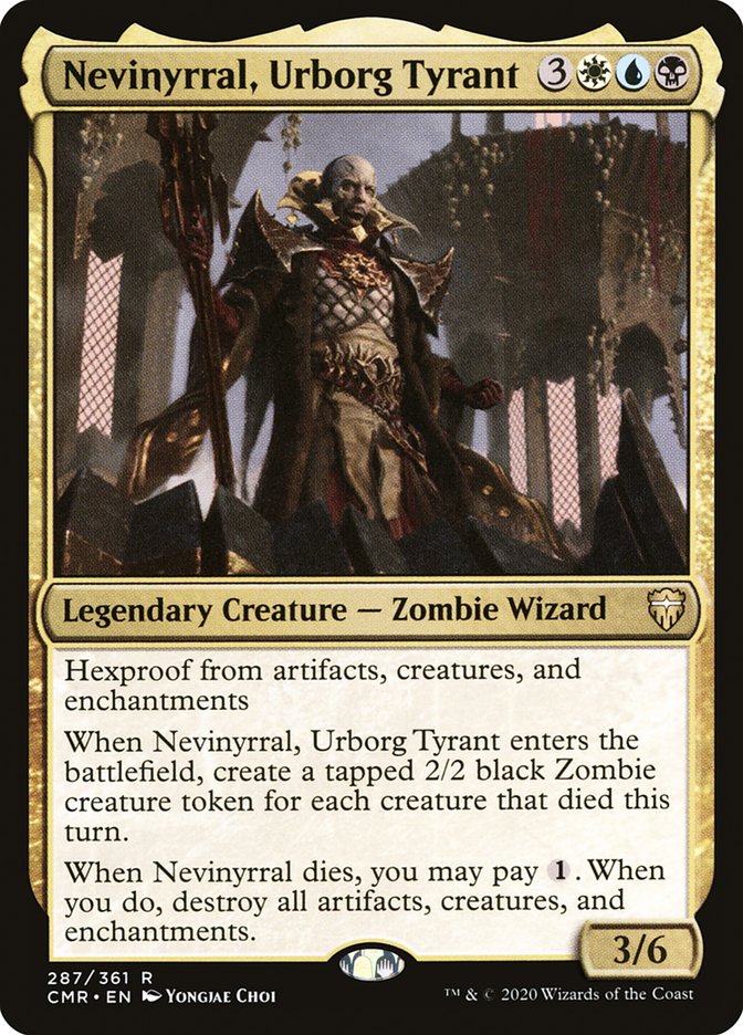Nevinyrral, Urborg Tyrant [Commander Legends] (CMR 287)