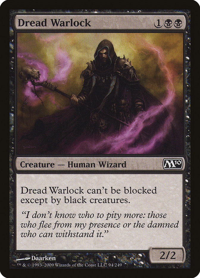 Dread Warlock [Magic 2010] (M10 94)