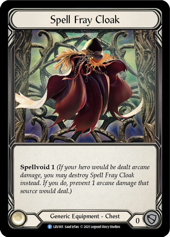 Spell Fray Cloak [LEV005]