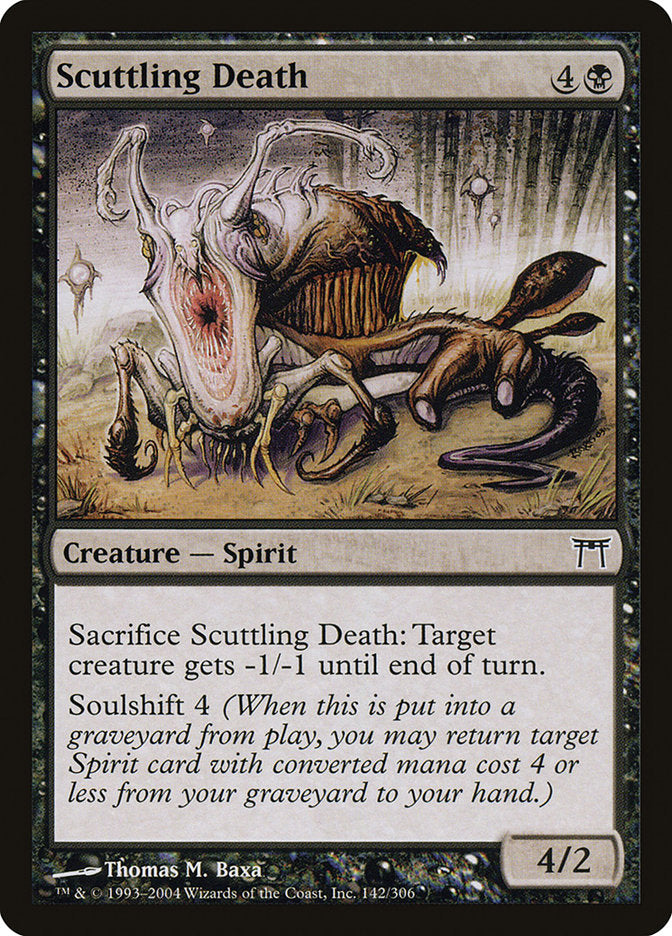 Scuttling Death [Champions of Kamigawa] (CHK 142)