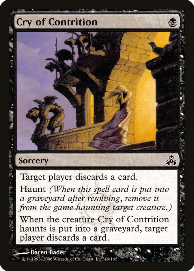 Cry of Contrition [Guildpact] (GPT 46)