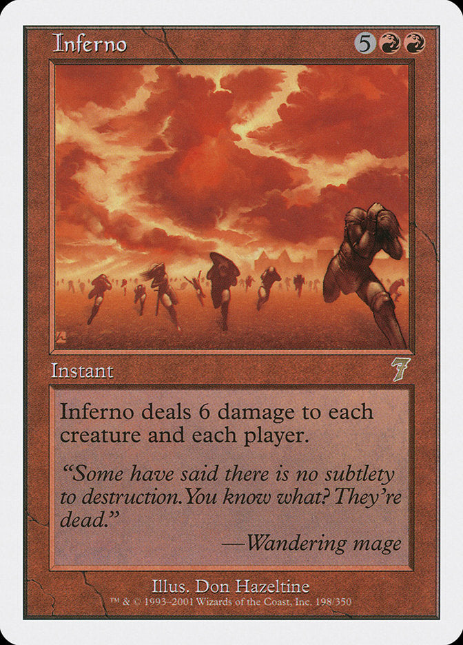 Inferno [Seventh Edition] (7ED 198)
