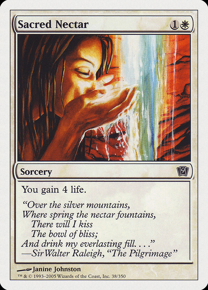 Sacred Nectar [Ninth Edition] (9ED 38)