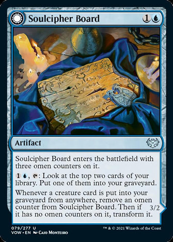 Soulcipher Board // Cipherbound Spirit [Innistrad: Crimson Vow] (VOW 79)