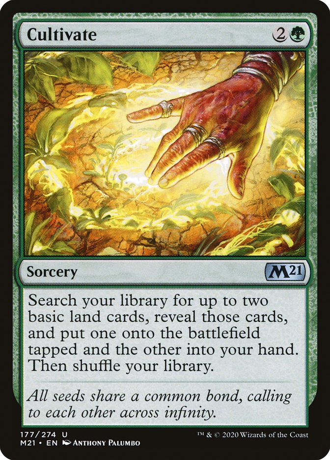 Cultivate [Core Set 2021] (M21 177)