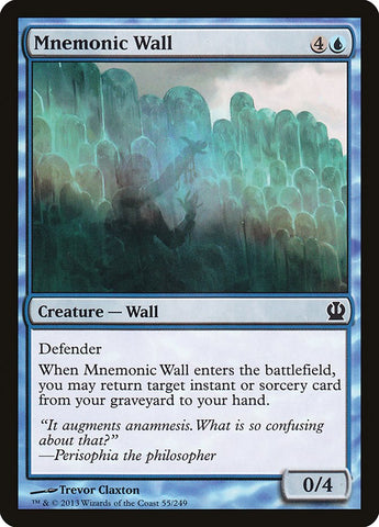 Mnemonic Wall [Theros] (THS 55)