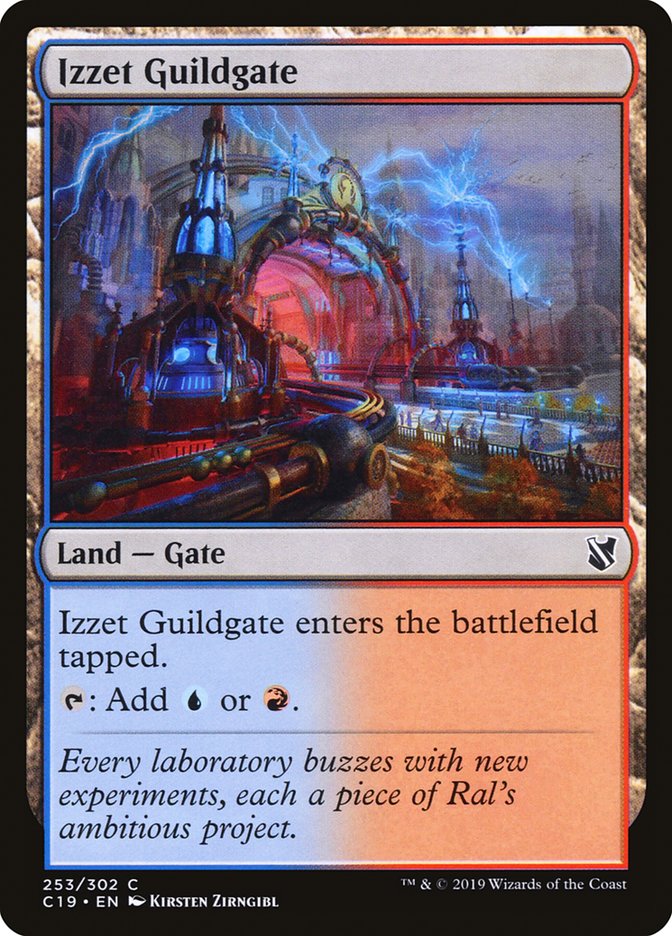 Izzet Guildgate [Commander 2019] (C19 253)
