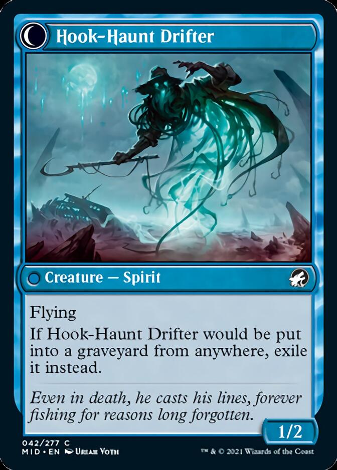 Baithook Angler // Hook-Haunt Drifter [Innistrad: Midnight Hunt] (MID 42)