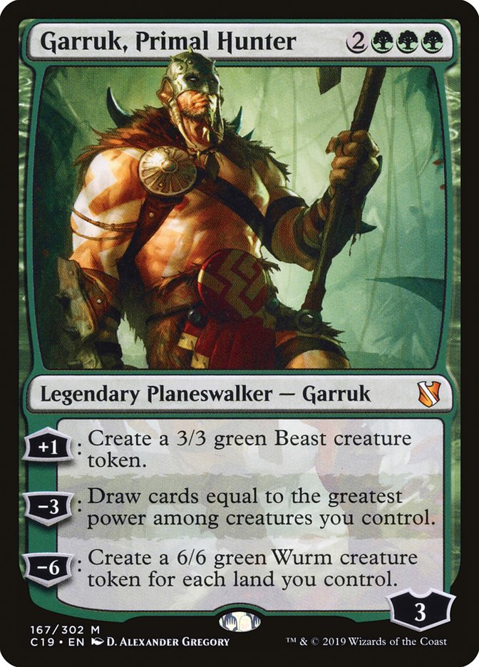 Garruk, Primal Hunter [Commander 2019] (C19 167)