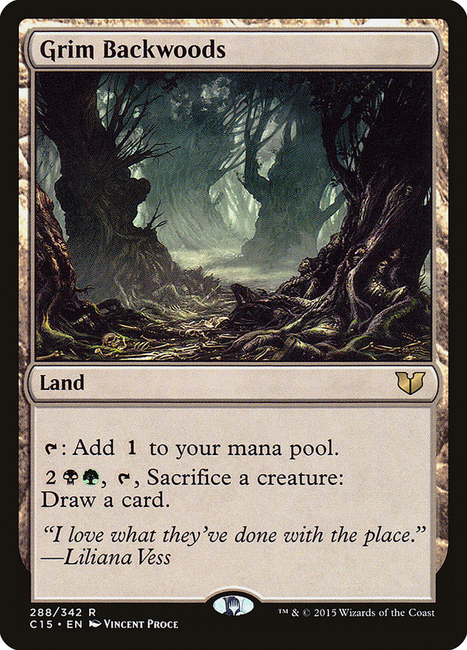 Grim Backwoods [Commander 2015] (C15 288)