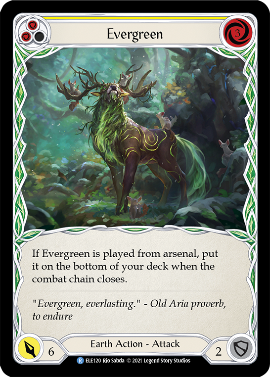 Evergreen (Yellow) [ELE120] 1st Edition Normal