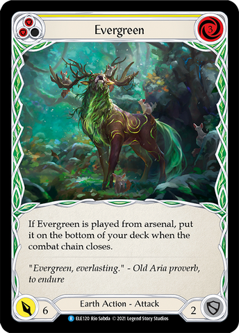 Evergreen (Yellow) [ELE120] 1st Edition Normal