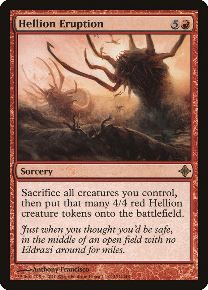 Hellion Eruption [Rise of the Eldrazi] (ROE 151)