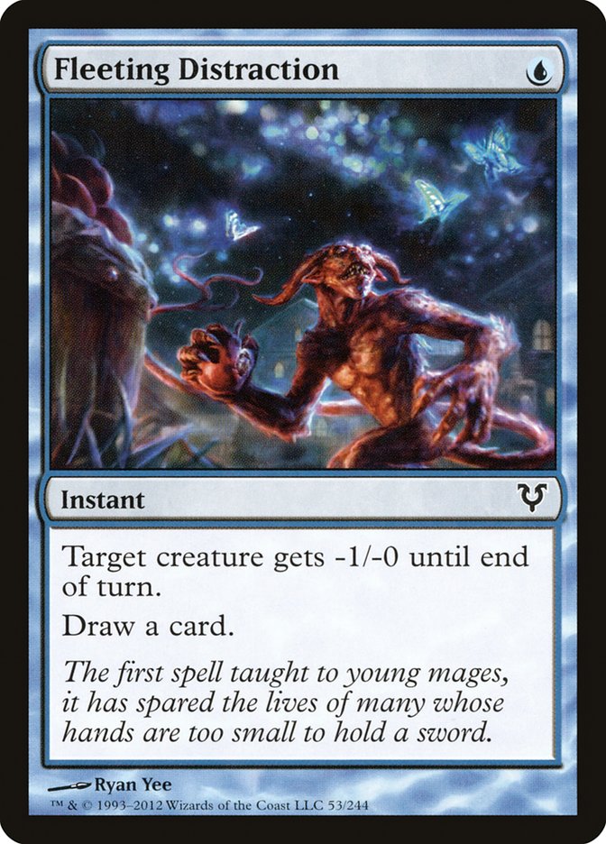 Fleeting Distraction [Avacyn Restored] (AVR 53)