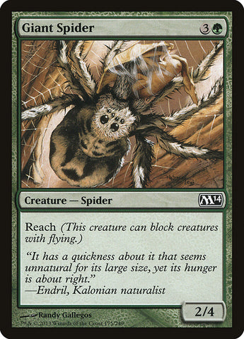 Giant Spider [Magic 2014] (M14 175)