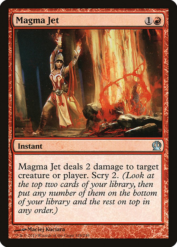 Magma Jet [Theros] (THS 128)