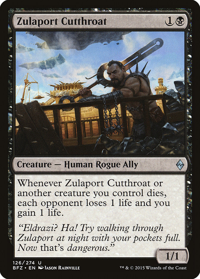 Zulaport Cutthroat [Battle for Zendikar] (BFZ 126)