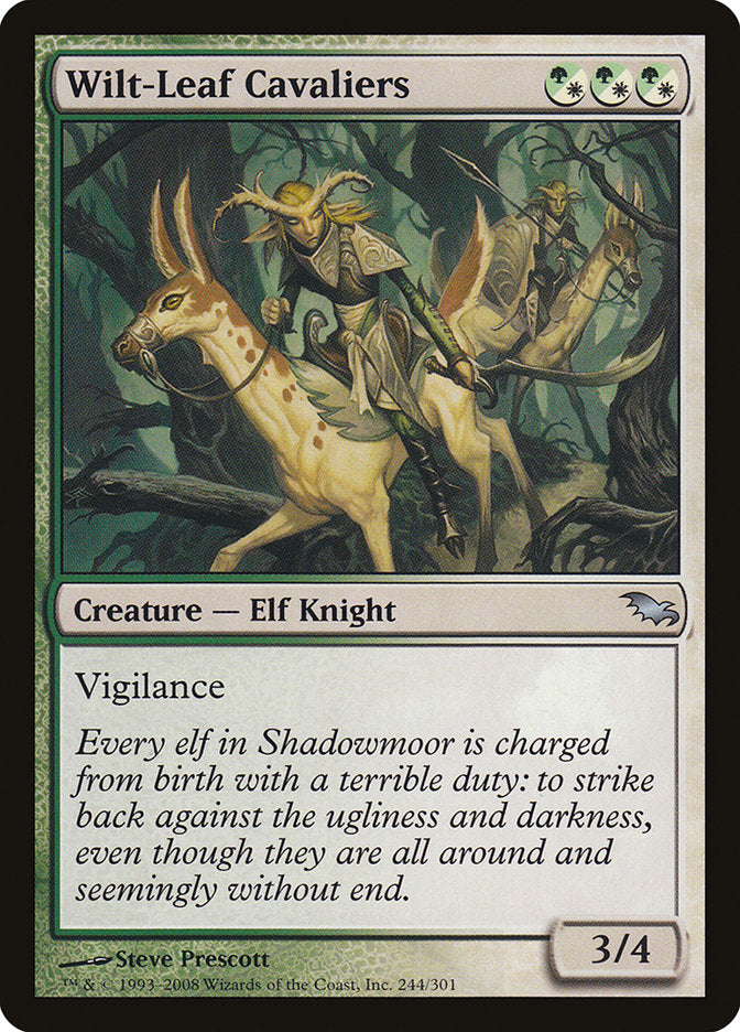 Wilt-Leaf Cavaliers [Shadowmoor] (SHM 244)