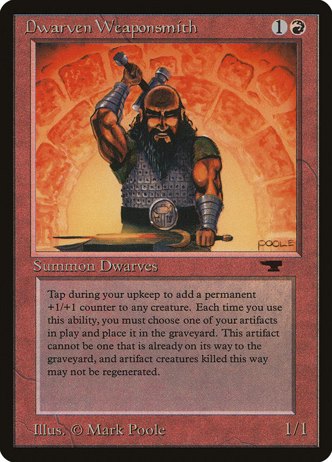 Dwarven Weaponsmith [Antiquities] (ATQ 25)