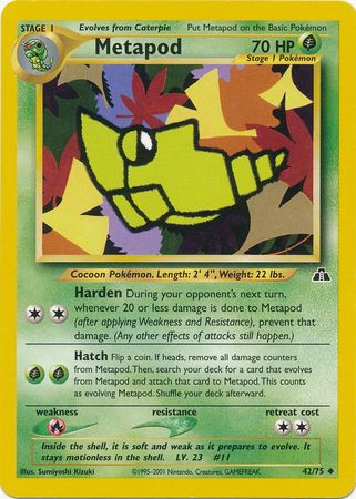 Metapod (42/75) [Neo Discovery]